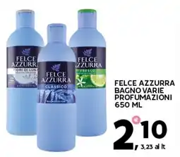 Extra Supermercati Felce azzurra bagno varie profumazioni offerta