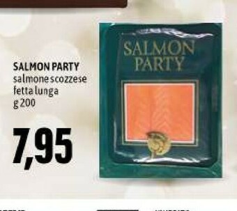 Salmon party salmone scozzese fetta lunga