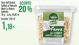 Coop Farro dell'Umbria Soffiato al Naturale Mordi La Natura Colfiorito offerta