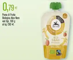 Coop Purea di Frutta Biologica Alce Nero vari tipi offerta