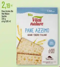 Coop Pane Azzimo Bio Vital Nature Sarchio offerta