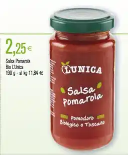 Coop Salsa Pomarola Bio L'Unica offerta