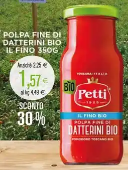 Coop Polpa fine di datterini bio il fino Petti offerta