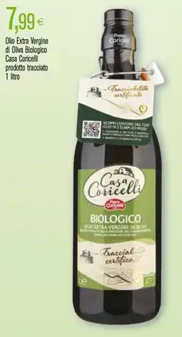 Coop Olio Extra Vergine di Oliva Biologico Casa Coricelli prodotto tracciato offerta