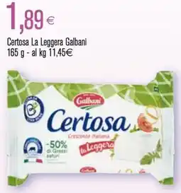 Coop Certosa La Leggera Galbani offerta