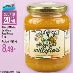 Coop Miele di Millefiori La Mieleria Rossi Novaro offerta
