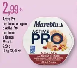 Coop Active Pro con Tonno e Legumi Mareblu o Active Pro con Tonno e Quinoa Mareblu offerta