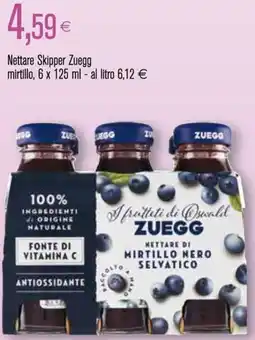 Coop Nettare Skipper Zuegg mirtillo offerta