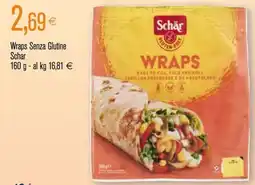 Coop Wraps Senza Glutine Schar Schär offerta