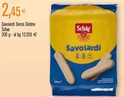 Coop Savoiardi Senza Glutine Schar Schär offerta