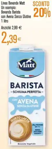 Coop Linea Bevande Matt offerta