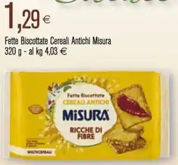 Coop Fette Biscottate Cereali Antichi Misura offerta