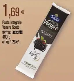 Coop Pasta Integrale Venere Scotti formati assortiti offerta