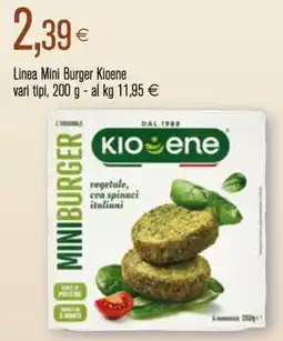 Coop Linea Mini Burger Kioene vari tipi offerta