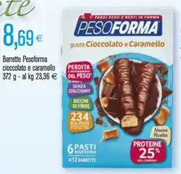 Coop Barrette Pesoforma cioccolato e caramello offerta
