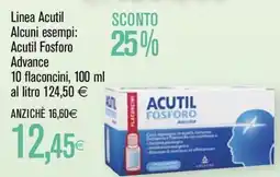 Coop Acutil Fosforo Advance 10 flaconcini offerta