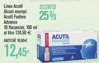 Coop Acutil Fosforo Advance 10 flaconcini offerta
