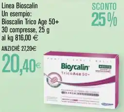 Coop Bioscalin Trico Age 50+ 30 compresse offerta