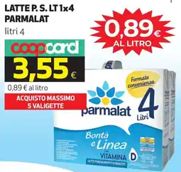 Ipercoop Latte p. s. PARMALAT offerta