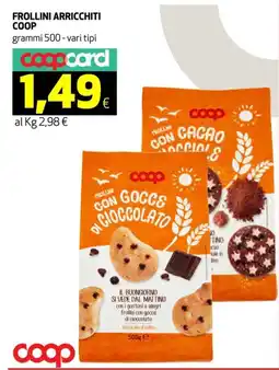 Ipercoop Frollini arricchiti COOP offerta