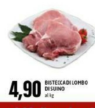 Emi Supermercati Bistecca di lombo di suino offerta