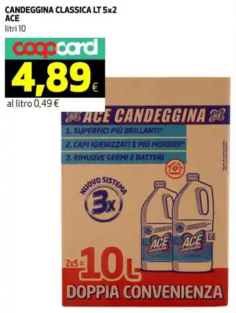 Ipercoop Candeggina classica ACE offerta