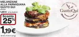 Ipercoop Melanzane alla parmigiana gusto qui offerta