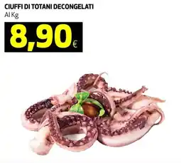 Ipercoop Ciuffi di totani decongelati offerta