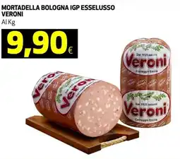 Ipercoop Mortadella bologna igp esselusso VERONI offerta