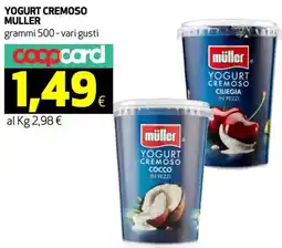 Ipercoop Yogurt cremoso MULLER offerta