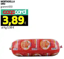 Ipercoop Mortadella ORO offerta