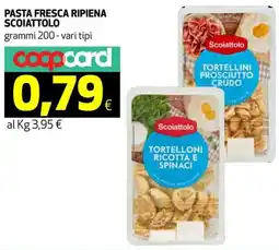 Ipercoop Pasta fresca ripiena SCOIATTOLO offerta