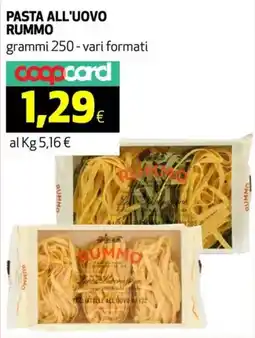 Ipercoop Pasta all'uovo RUMMO offerta