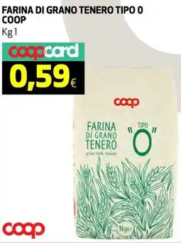 Ipercoop Farina di grano tenero tipo o COOP offerta