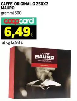 Ipercoop Caffe' original MAURO offerta