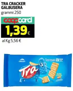 Ipercoop Tra cracker GALBUSERA offerta
