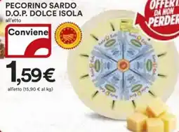 Ipercoop Pecorino sardo d.o.p. dolce isola offerta