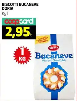 Ipercoop Biscotti bucaneve DORIA offerta