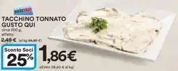 Ipercoop Tacchino tonnato gusto qui offerta