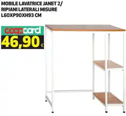 Ipercoop Mobile lavatrice janet 2/ ripiani laterali misure L60XP90XH93 CM offerta