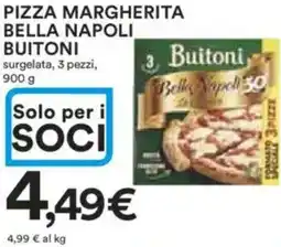 Ipercoop Pizza margherita bella napoli buitoni offerta