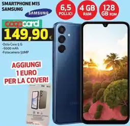 Ipercoop Smartphone M15 SAMSUNG offerta