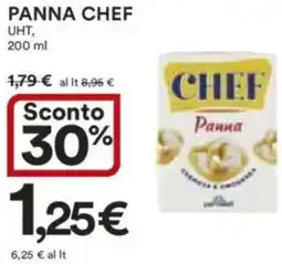 Ipercoop Panna chef offerta