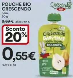 Ipercoop Pouche bio crescendo offerta