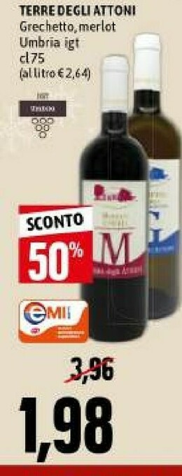 Emi Supermercati Vino offerta