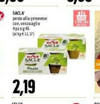 Emi Supermercati Pesto offerta
