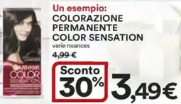 Ipercoop Colorazione permanente color sensation offerta