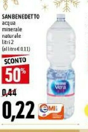 Emi Supermercati Acqua offerta