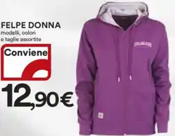 Ipercoop Felpe donna offerta