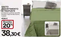 Ipercoop Vasto assortimento di trapunte offerta
